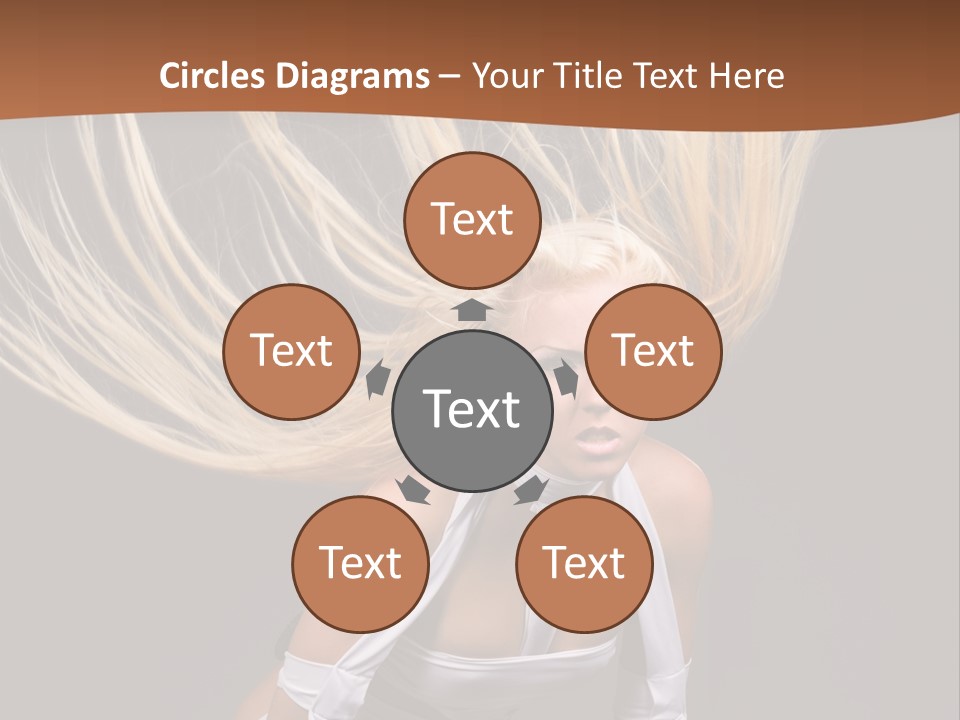 Music Babe Fun PowerPoint Template