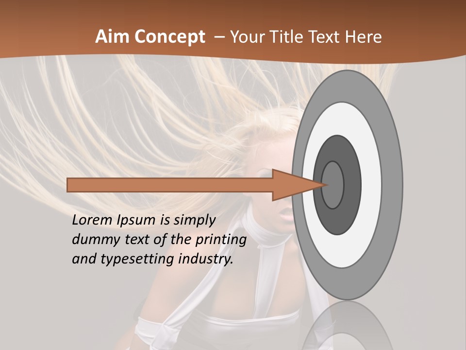 Music Babe Fun PowerPoint Template