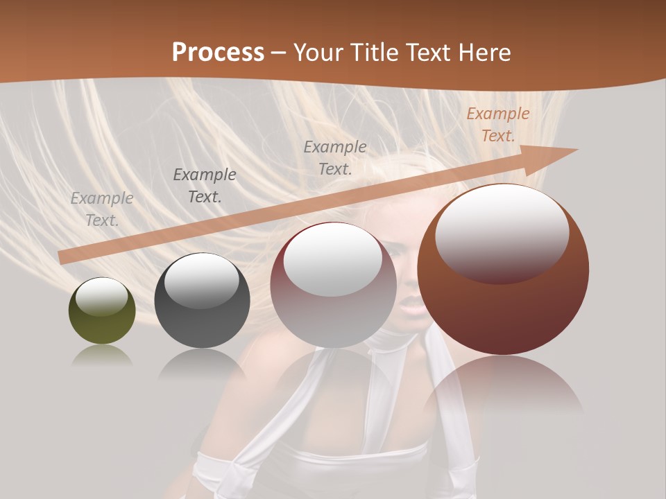 Music Babe Fun PowerPoint Template