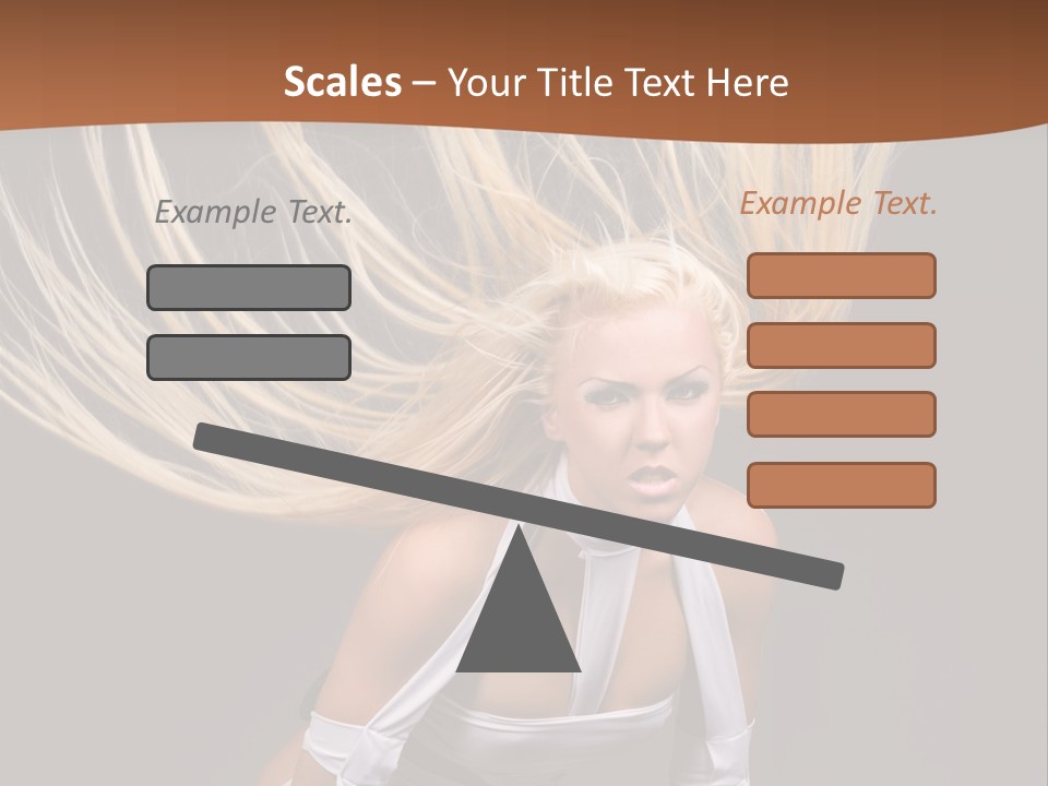 Music Babe Fun PowerPoint Template