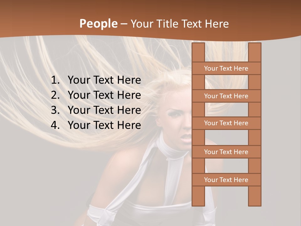 Music Babe Fun PowerPoint Template
