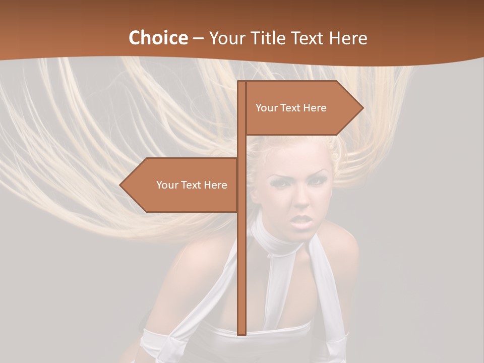 Music Babe Fun PowerPoint Template