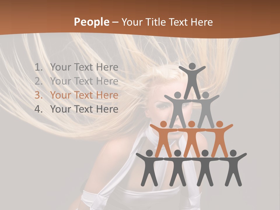 Music Babe Fun PowerPoint Template