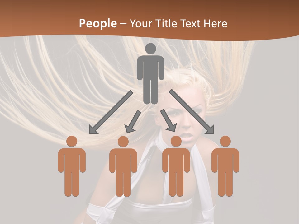 Music Babe Fun PowerPoint Template