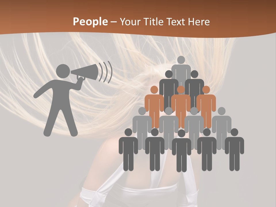 Music Babe Fun PowerPoint Template