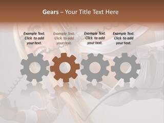 Girl Headphones PowerPoint Template
