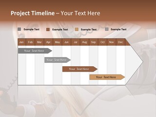 Girl Headphones PowerPoint Template