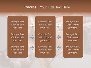 Girl Headphones PowerPoint Template