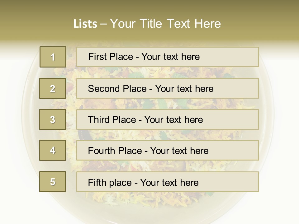 Cooking Tasty Asian PowerPoint Template