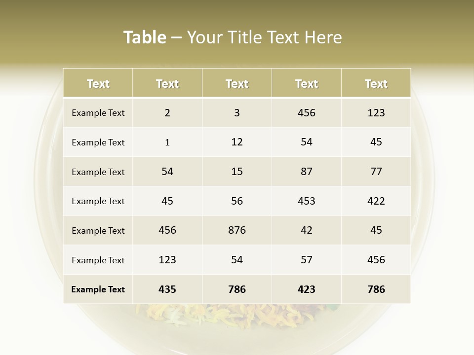 Cooking Tasty Asian PowerPoint Template