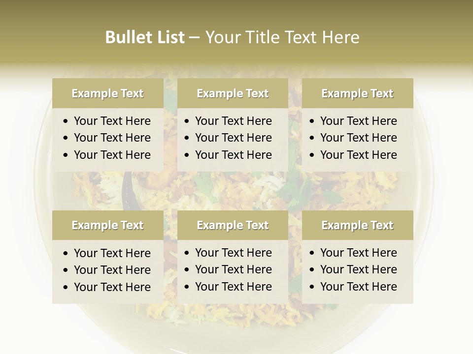 Cooking Tasty Asian PowerPoint Template