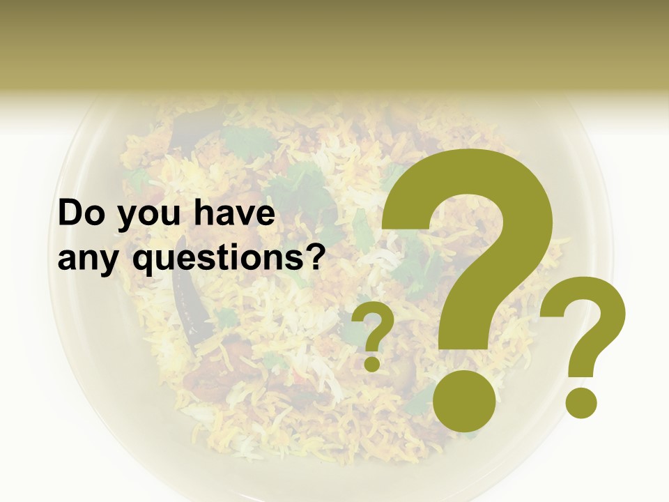 Cooking Tasty Asian PowerPoint Template