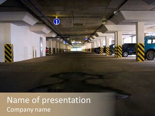 Underground Vehicle Objects PowerPoint Template