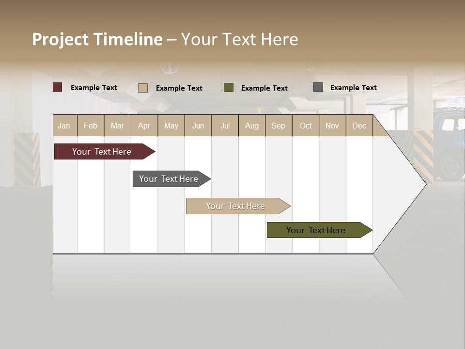Underground Vehicle Objects PowerPoint Template