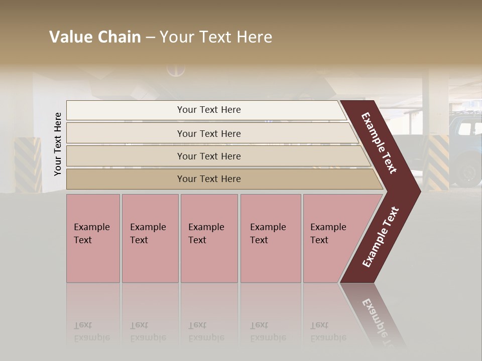 Underground Vehicle Objects PowerPoint Template