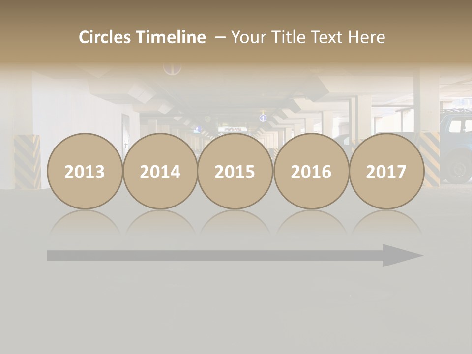 Underground Vehicle Objects PowerPoint Template