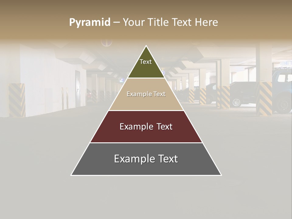 Underground Vehicle Objects PowerPoint Template