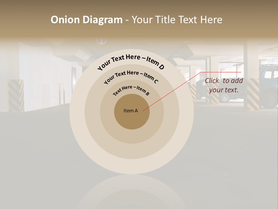Underground Vehicle Objects PowerPoint Template
