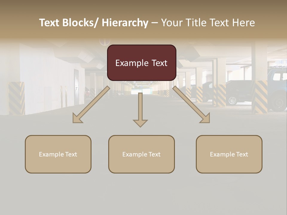 Underground Vehicle Objects PowerPoint Template