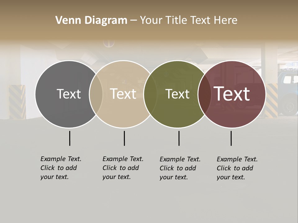Underground Vehicle Objects PowerPoint Template