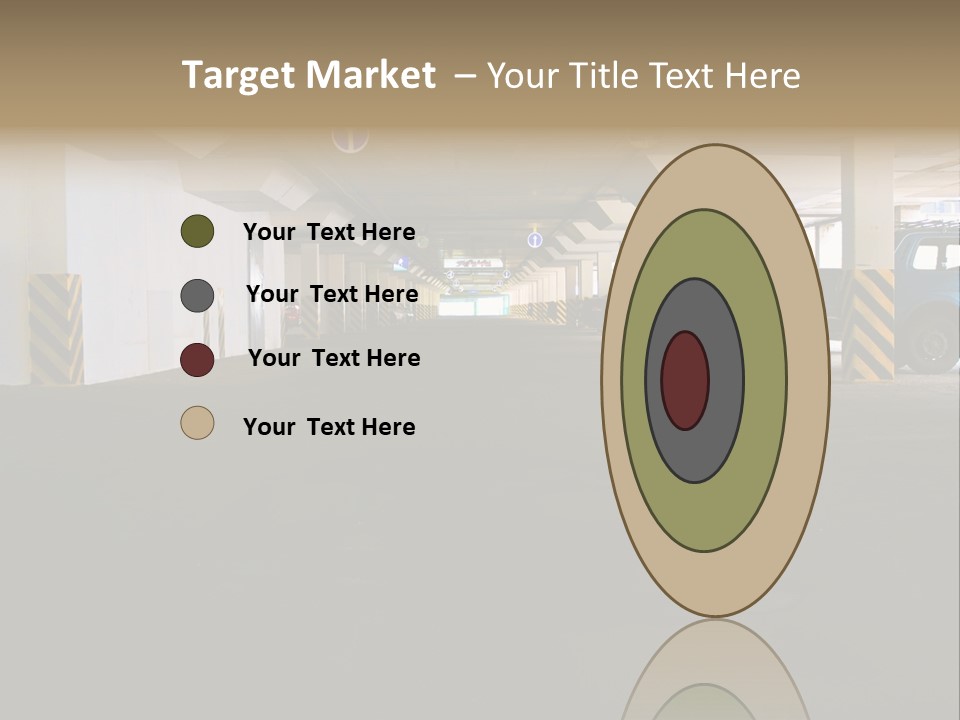 Underground Vehicle Objects PowerPoint Template