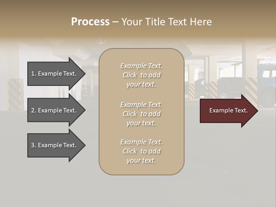 Underground Vehicle Objects PowerPoint Template