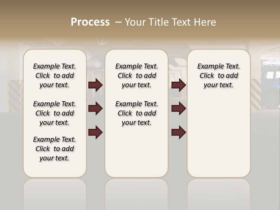 Underground Vehicle Objects PowerPoint Template