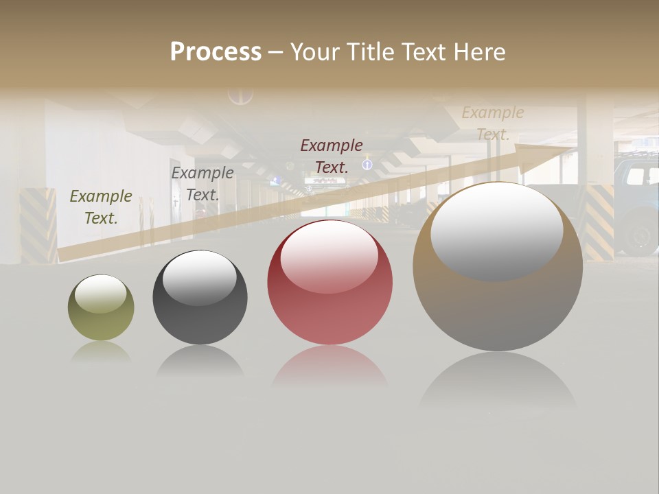 Underground Vehicle Objects PowerPoint Template