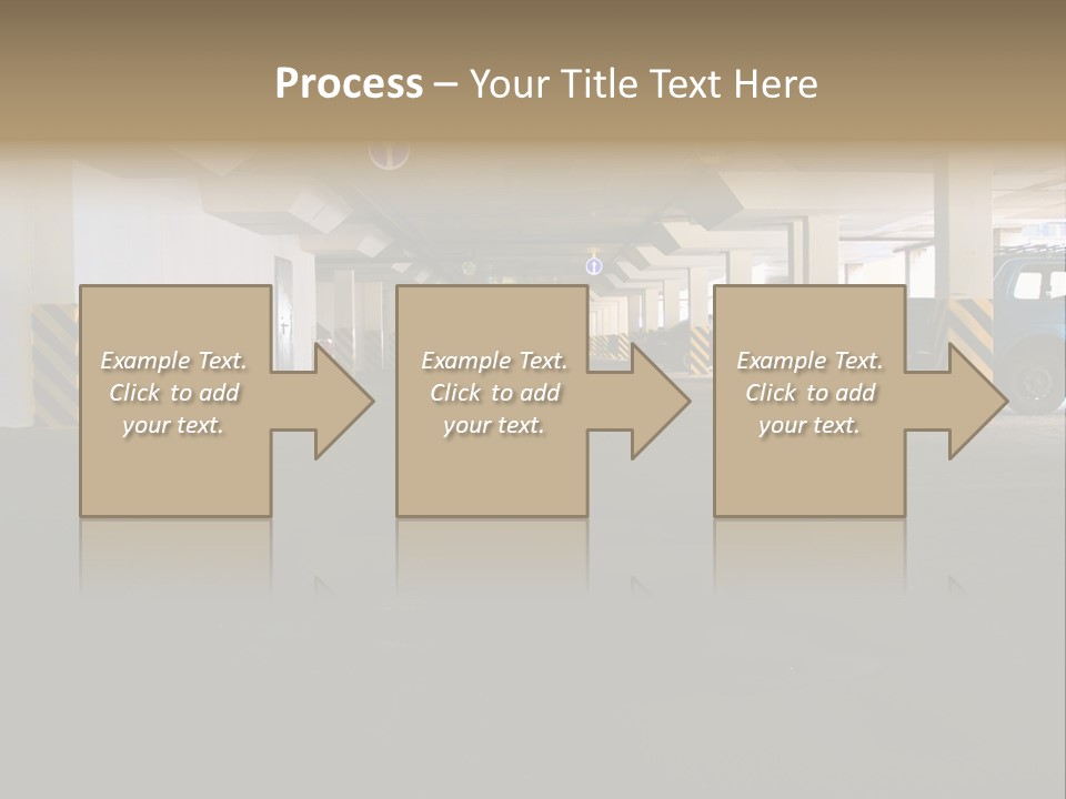 Underground Vehicle Objects PowerPoint Template
