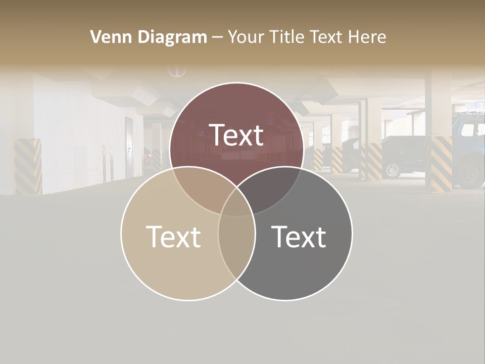 Underground Vehicle Objects PowerPoint Template