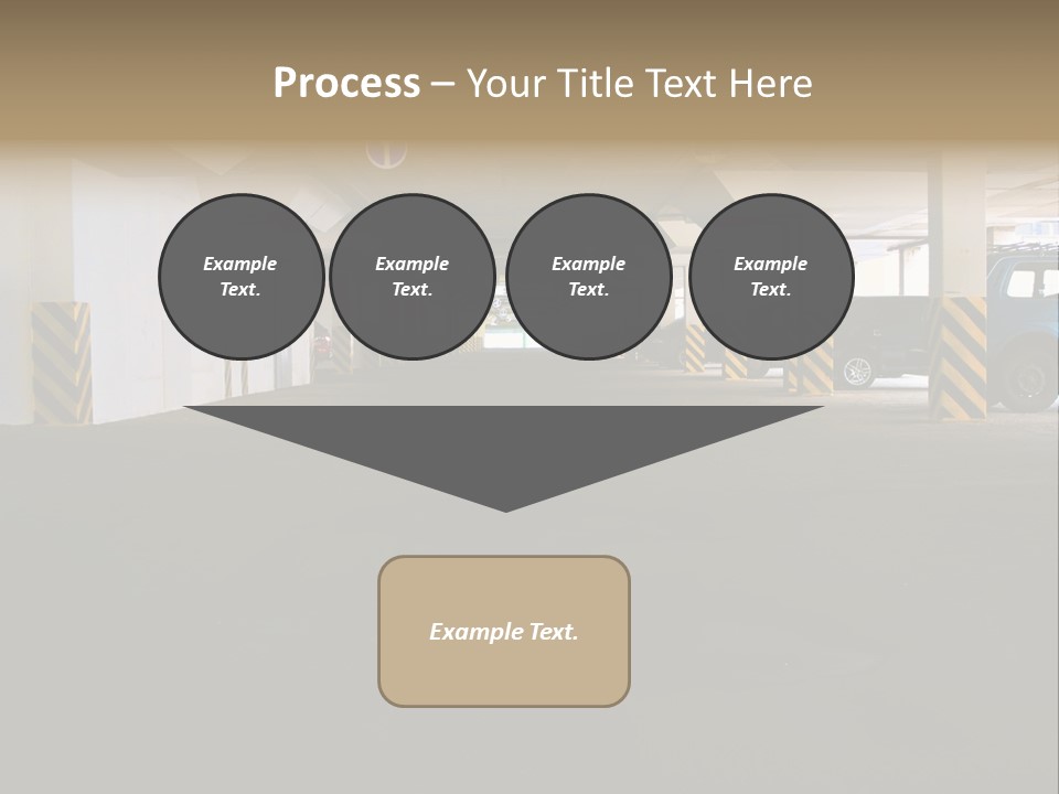 Underground Vehicle Objects PowerPoint Template