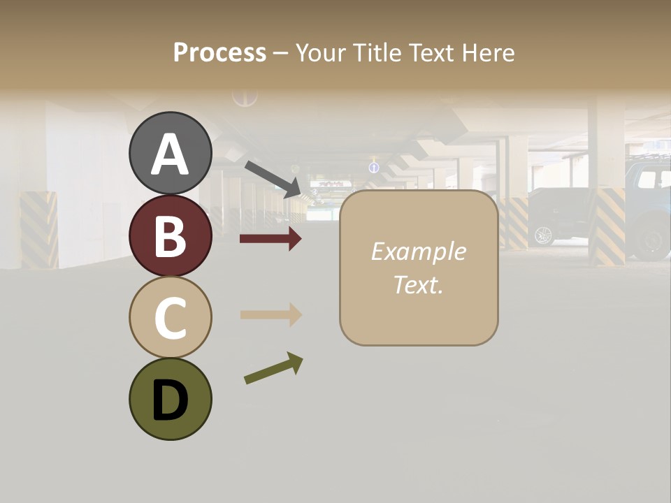 Underground Vehicle Objects PowerPoint Template