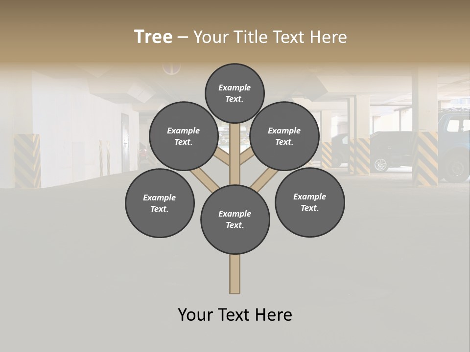 Underground Vehicle Objects PowerPoint Template
