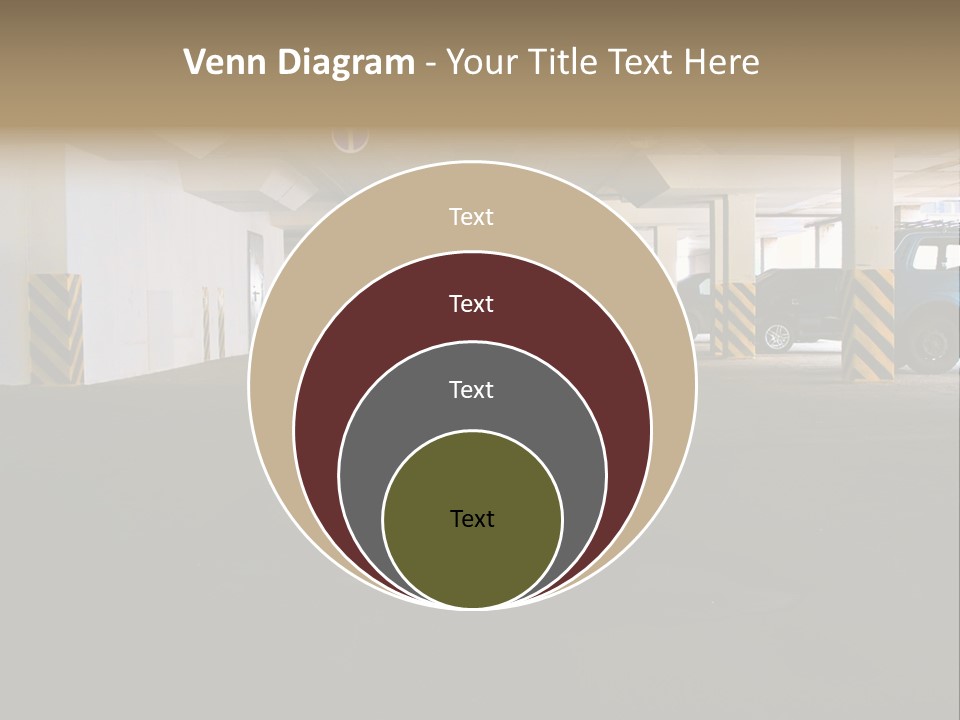 Underground Vehicle Objects PowerPoint Template