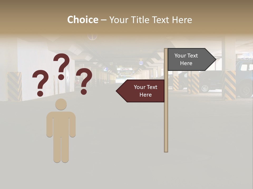 Underground Vehicle Objects PowerPoint Template