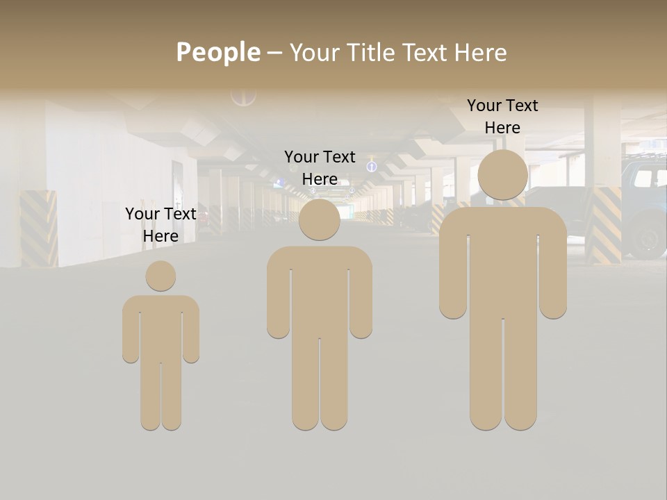 Underground Vehicle Objects PowerPoint Template