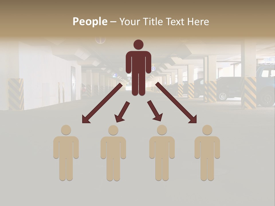 Underground Vehicle Objects PowerPoint Template