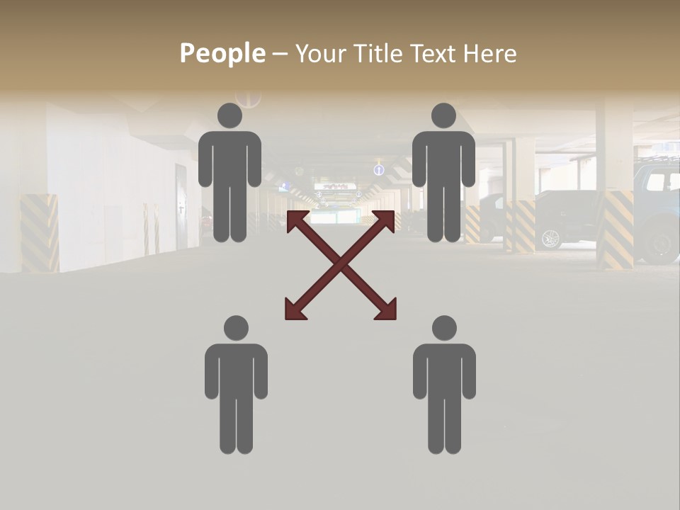 Underground Vehicle Objects PowerPoint Template