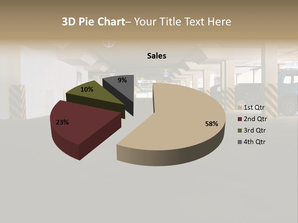 Underground Vehicle Objects PowerPoint Template