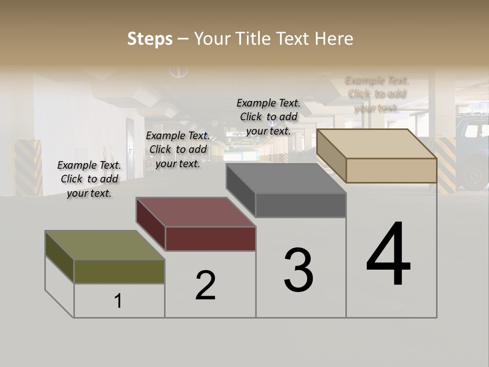 Underground Vehicle Objects PowerPoint Template