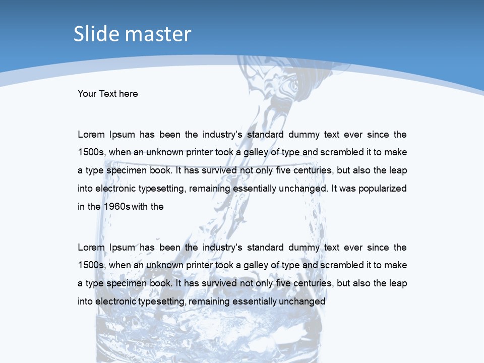 Fill Mineral Natural PowerPoint Template