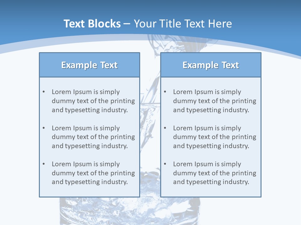 Fill Mineral Natural PowerPoint Template
