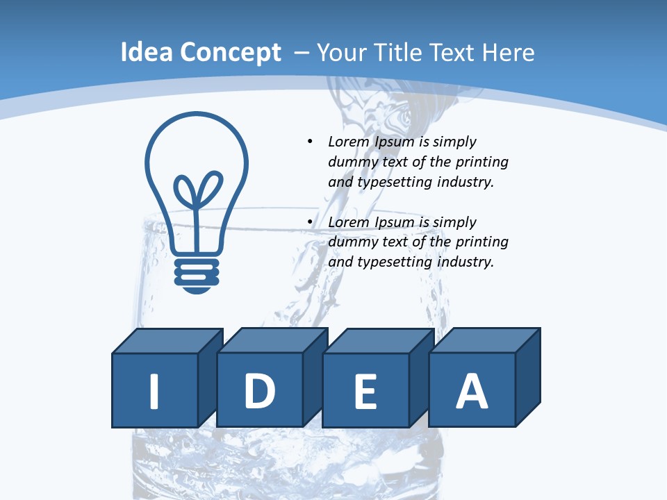 Fill Mineral Natural PowerPoint Template