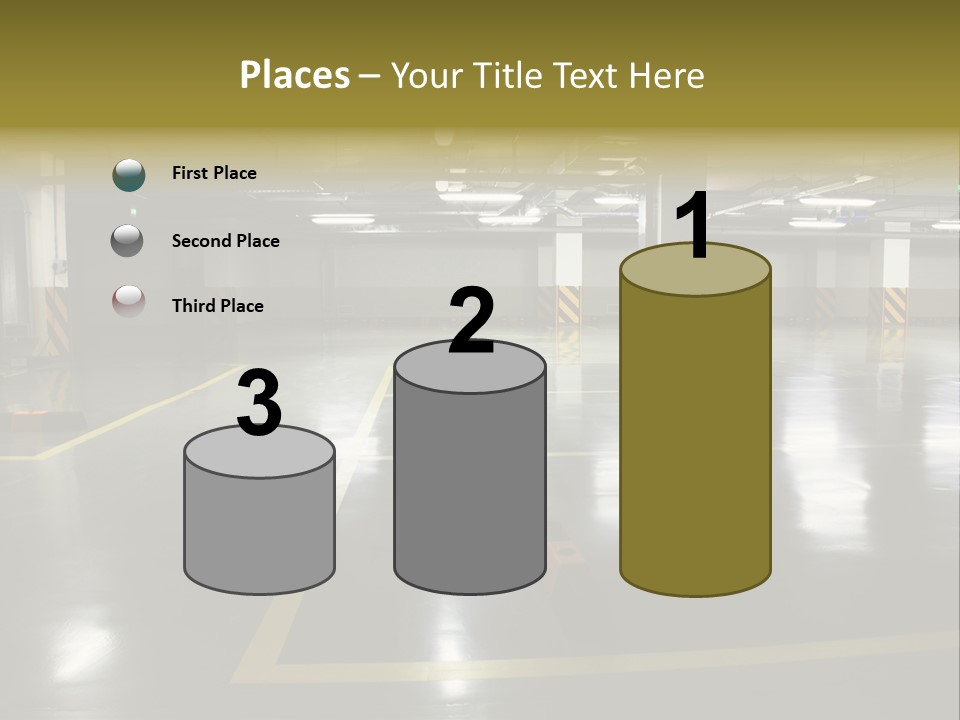 Parking Underground PowerPoint Template