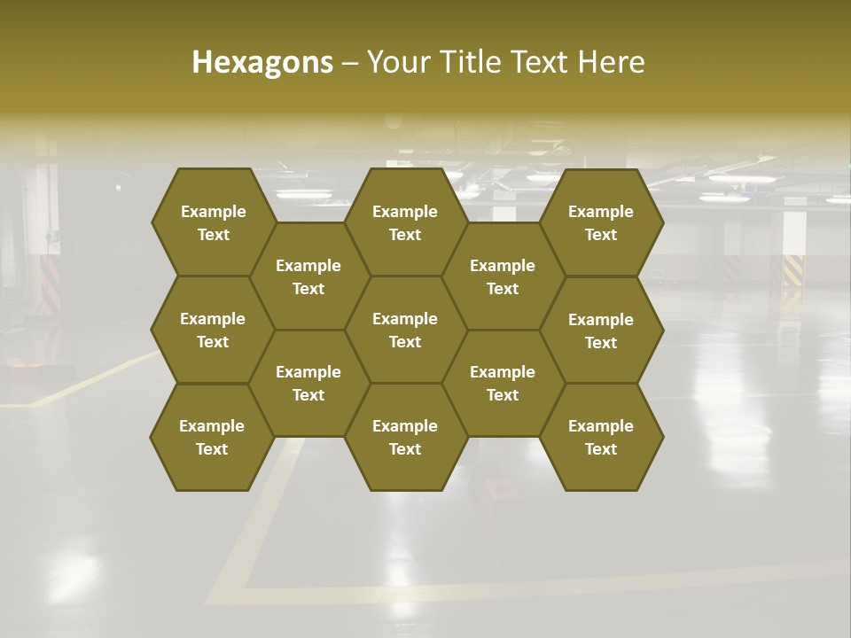 Parking Underground PowerPoint Template