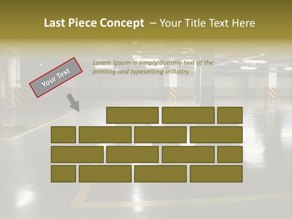 Parking Underground PowerPoint Template
