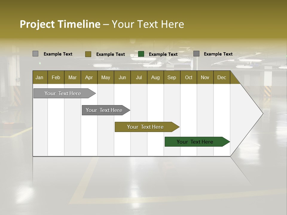 Parking Underground PowerPoint Template