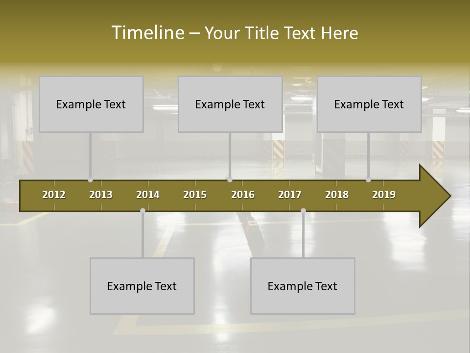 Parking Underground PowerPoint Template