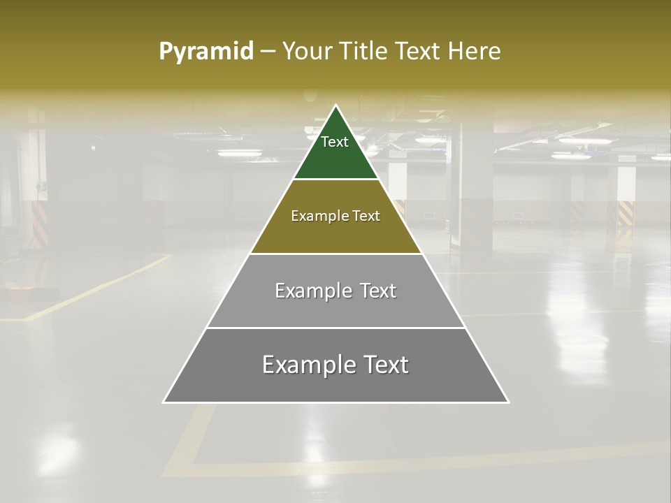 Parking Underground PowerPoint Template