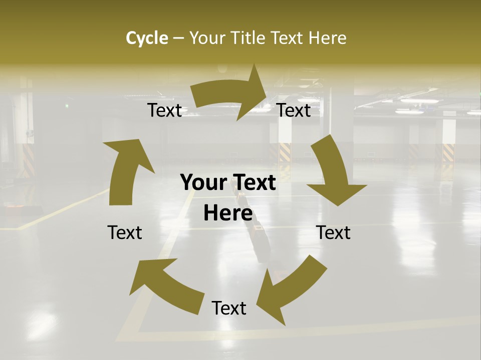 Parking Underground PowerPoint Template